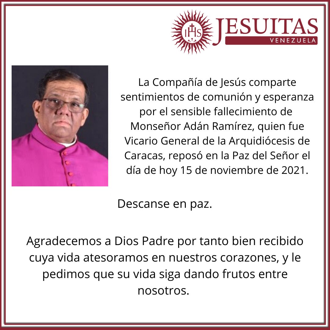 Jesuitas Venezuela tweet media