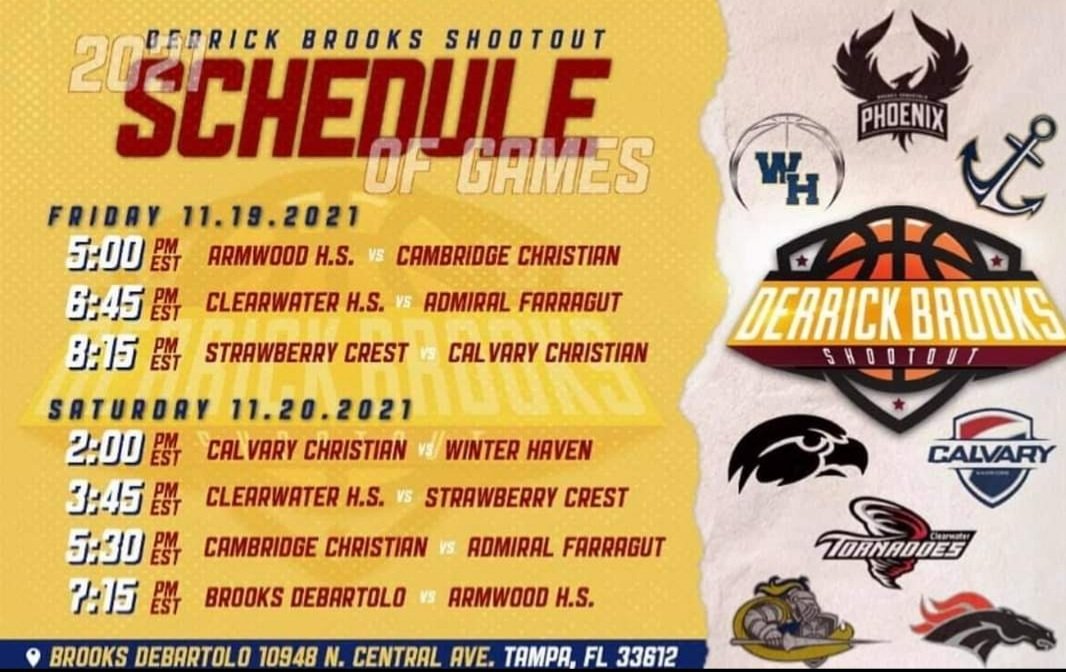 Clearwater High Boys Basketball Season Kicks off this week with 2 PRE-SEASON Games. #CTFAMILY #RiseAboveTheRest #StormVision