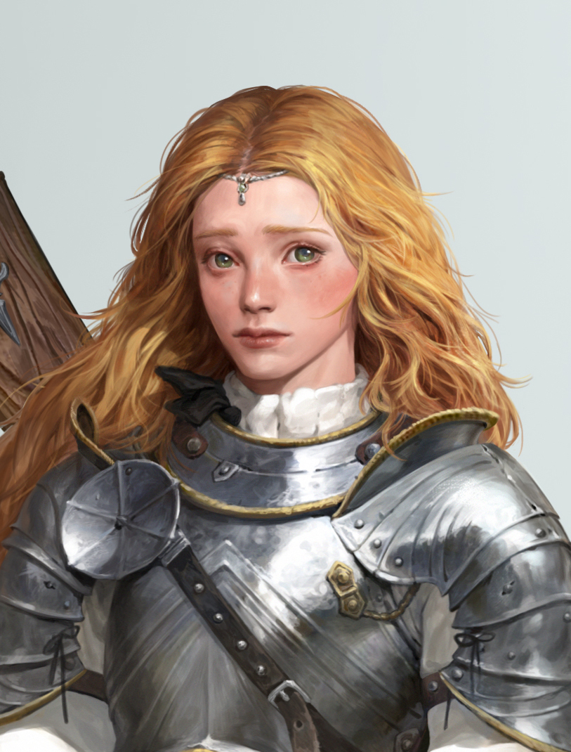 오랜만에 생존신고합니다!
노란색을 포인트로 주고싶었어요. 튤립소녀입니다.
여려보이지만 저격실력은 최고입니다.