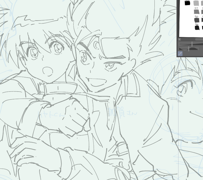 なんか描き始めたら無限に増えてこれはこれで終わらなくなってきたな 