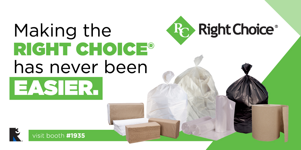 ISSAShowNA's tweet image. Are you making the Right Choice when it comes to towels, tissues, can liners and dispensers? Make the Right Choice with R3 at ISSA 2021, booth 1935! #RightProduct #RightQuality #RightValue #RightChoice #R3Redistribution #Towels #Tissues #Dispensers #CanLiners #ISSA2021