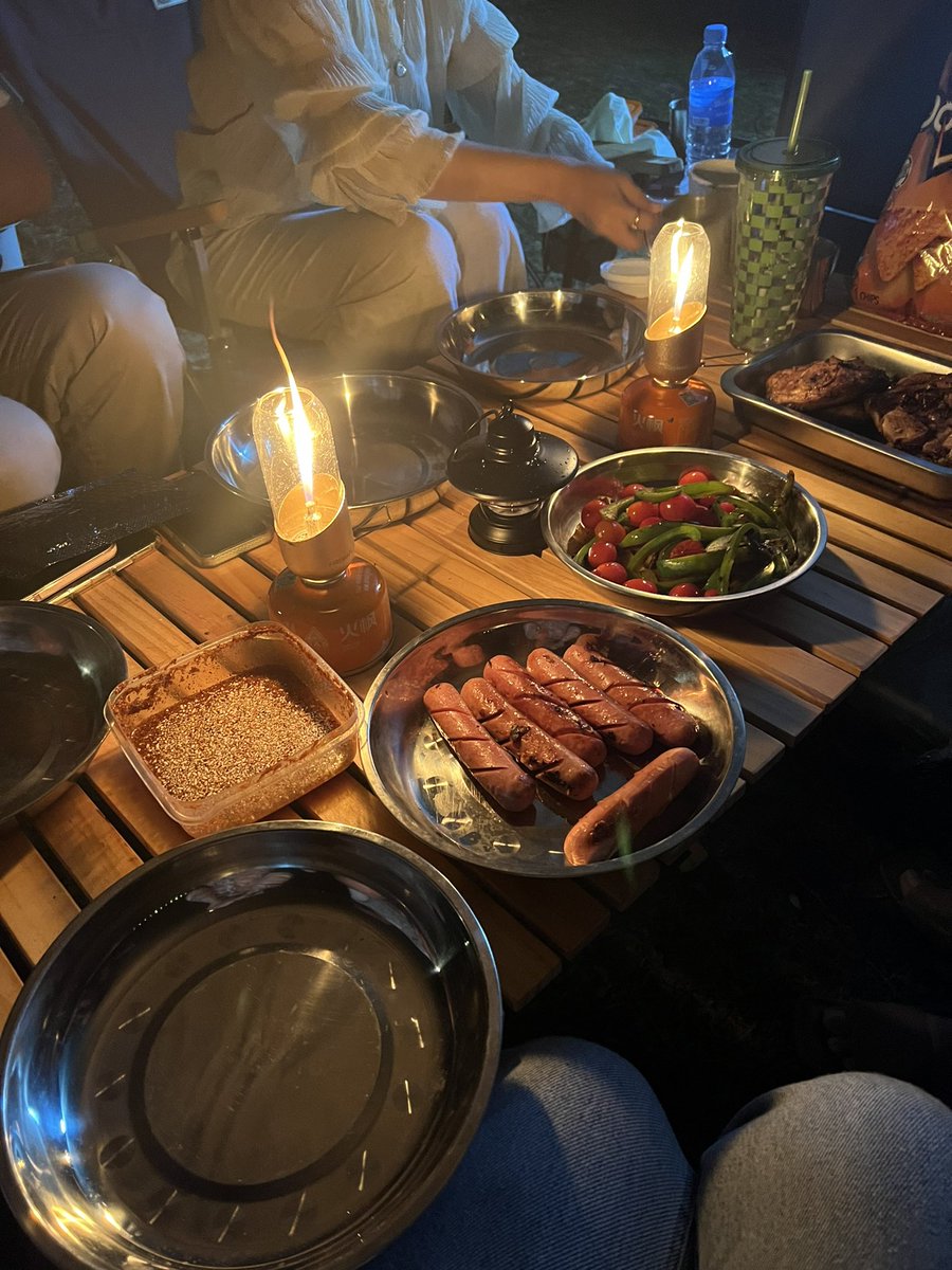 waniazzzzz's tweet image. I did it for the first time! Camping beach was fun, really.