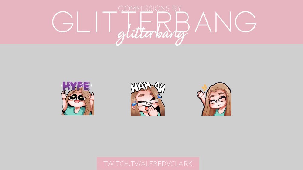 qlitterbang's tweet photo. hello! iβm opening six slots for some single emotes! c:
-sale price of $15!
-only two emotes per person!
-any character/oc, please provide refs & expression/pose.
-after order confirmation, an invoice will be sent!
examples below!
please send a dm!
#emoteartist #twitchartist https://t.co/bJvIDI1cwz