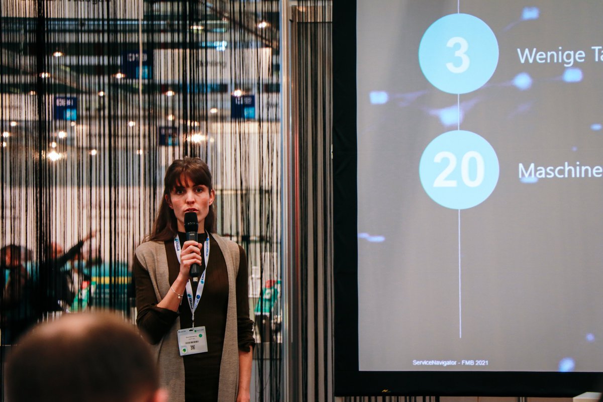 #KünstlicheIntelligenz für die Produktion von morgen: Wir blicken auf drei ereignisreiche Tage auf der <a href="/FMB_Messe/">FMB Messe</a> zurück. Es war uns eine Freude, euch auf dem #itsOWL Gemeinschaftsstand begrüßen zu dürfen!