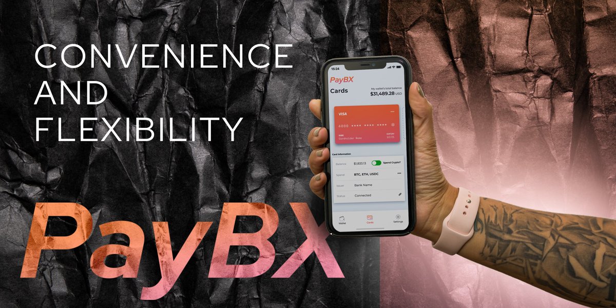 TryMoola's tweet photo. With #PayBX, you can store #crypto and easily swap between $BTC, $ETH and several other assets while earning interest through our partnership with a major CeFi provider. Soon available on iOS and Android 🔥

Register to get notified 👉 https://t.co/X2IoecVWKS

$AXPR #blockchain https://t.co/tDW0euGbRt