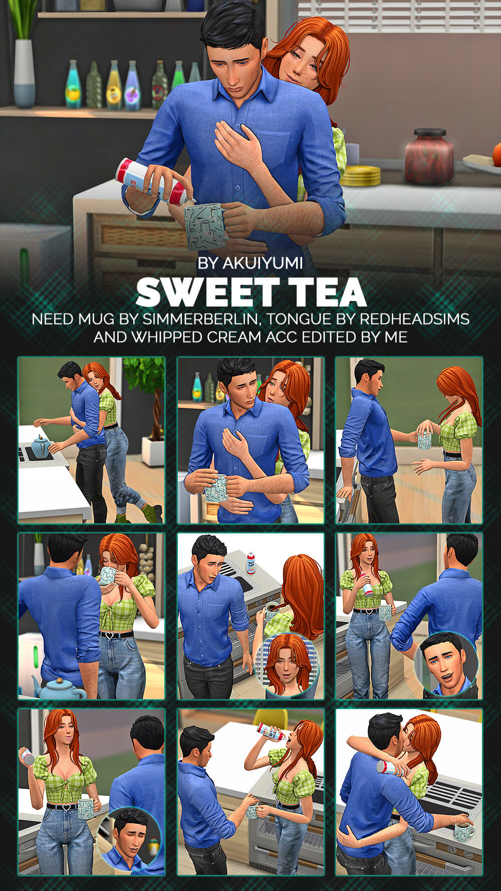Couple Pose Pack 1 - The Sims 4 Catalog
