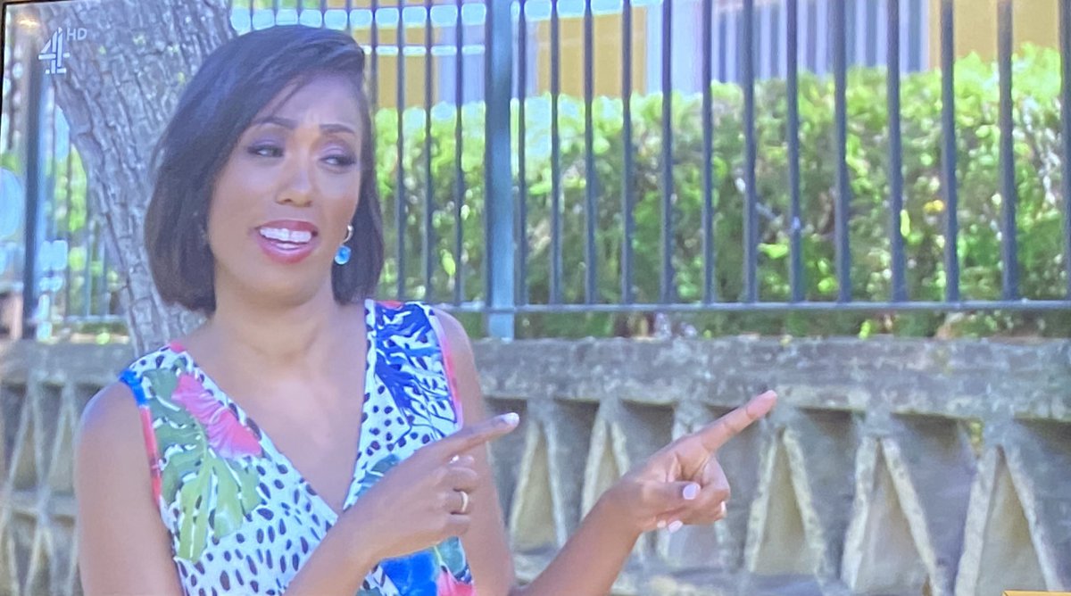 Tru_Powell's tweet photo. Watching my friend @leahcharlesking do her thing and smash her debut on @aplaceinthesun! We love to see it! Amazing!!!! https://t.co/A5WAvGoCtq
