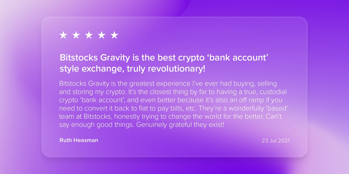GravityEco's tweet image. 💙Thanks for the 5-star review on Trustpilot, Ruth. ⁠
⁠
We love how you've highlighted that we're "honestly trying to change the world for the better". We sure are &amp;amp; it's wonderful to have like-minded customers along on the journey. ⁠
More reviews here: bit.ly/3cepMfx
