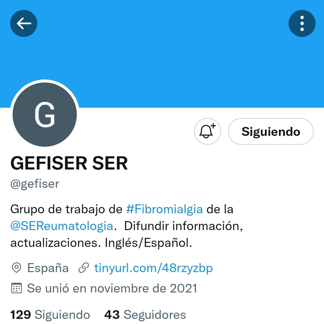 sinug_org's tweet photo. La Sociedad Española de Reumatología @SEReumatologia ha abierto este mes en Twitter una cuenta de su grupo de trabajo de #fibromialgia @gefiser.
@InconAsia @InconAsiaSevill @InconAsiaZAZ @InconAsiaMurcia @InconAsiaMadrid @ffpaciente @FibroParla @on_fibromialgia @GaurDaBihar https://t.co/Ndw2yk0AaZ