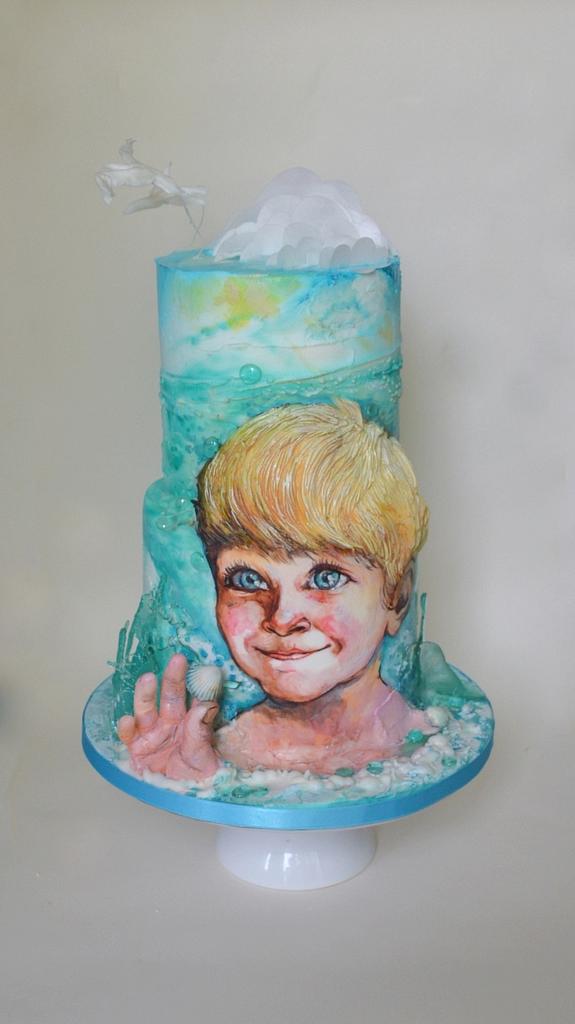CakesDecor's tweet photo. My summer boy by Tanya Shengarova
https://t.co/SxQWaJzK9n
#handpainted #summertime #seacake https://t.co/2rEijGQr5u