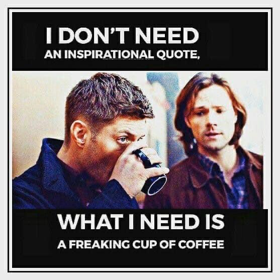 I just poured coffee into my cereal. How’s your day going?