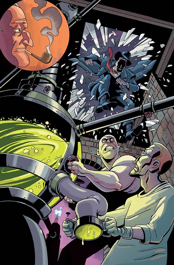 Found this while looking for reference on my HD: a splash flashback to Denny Colt's last case from WILL EISNER'S THE SPIRIT #1 - this is early 2015, when I was still noodling around with those real fine lines 🖋️

W - Matt Wagner
C - Brennan Wagner 