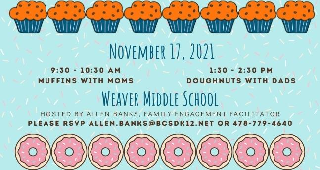 WeaverMiddle's tweet photo. Parents we have a workshop just for you on Wednesday, November 17, 2021 here at Weaver.  Please complete the link below to register
https://t.co/5OgyyN3jIj

#WeaverStrong #BeGreater @BibbSchools #BibbVIP https://t.co/8XqXUYEAdI