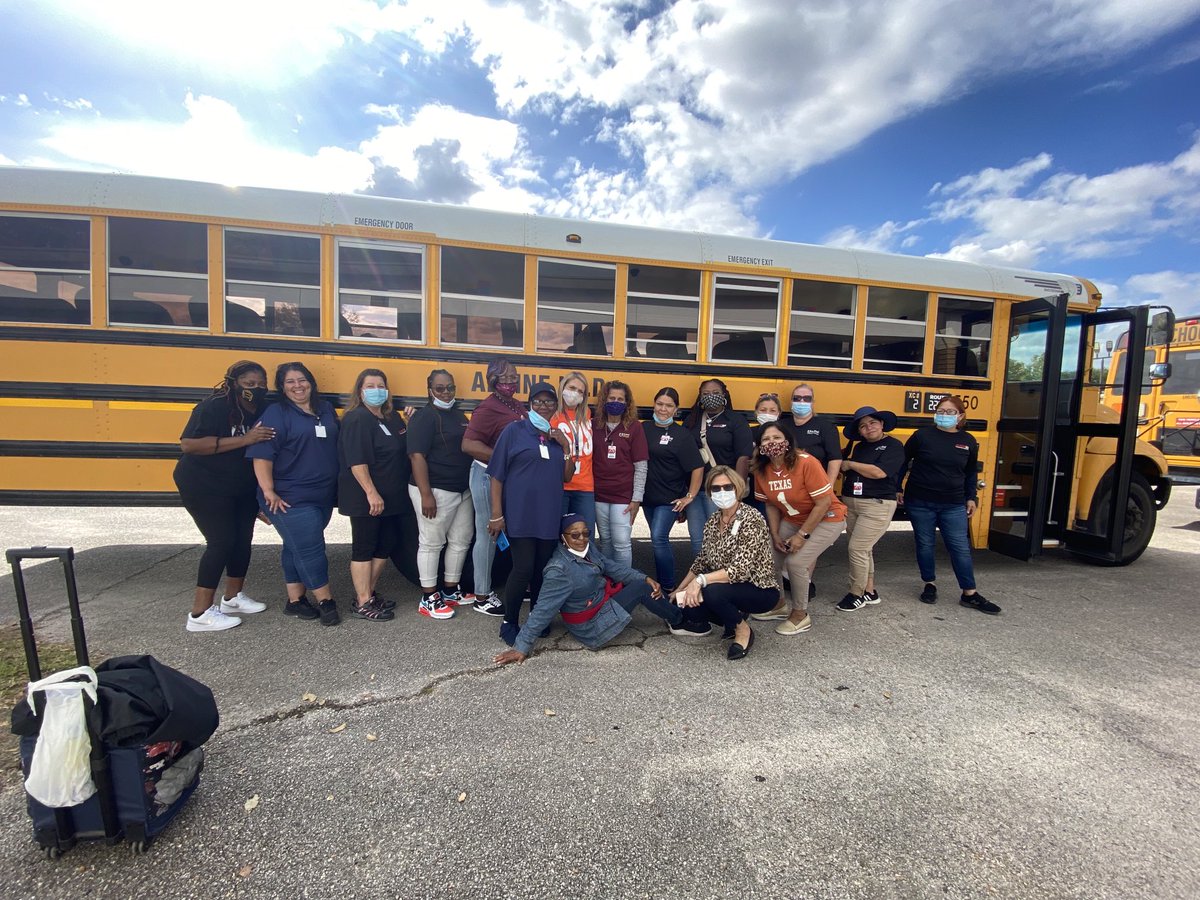 LilianaAzultec's tweet photo. Transportation Department Bus Safety at Odom Elementary. Thank you for all you do for our students. ⁦@RicardoPequeno1⁩ ⁦@OdomES_AISD⁩ ⁦@DrFavy⁩ https://t.co/Gw3NDjYMfC