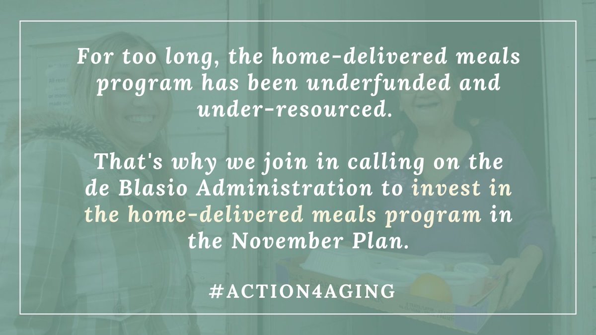 UNHNY's tweet photo. For too long, the home-delivered meals program has been underfunded and under-resourced. Now is the time for real long-term investments in the HDM program by @NYCMayor including an increase in the reimbursement rate to ensure providers can continue to feed older New Yorkers. https://t.co/rAiaa8GdVu