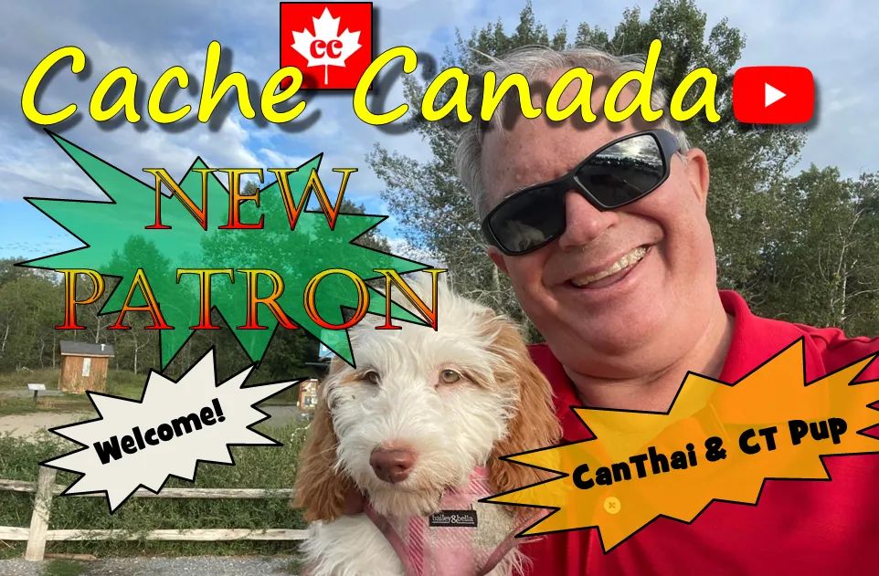 CacheCanada's tweet photo. Introducing a new pair of patrons of Cache Canada via #Patreon
CanThai & CT Pup
You can become a patron too!
https://t.co/FM7lQsf8vz
#geocaching #CacheCanada
#fun #adventure https://t.co/TnKKcXMdWN