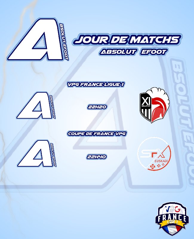 ๐๐ฒ๐๐ฎ๐๐๐ต ๐ง๐ช (@boya___20) on Twitter photo ๐ | <a href="/VPGFrance_/">VPG France</a>
โช๏ธLigue 1
๐๏ธ @XIBellator_fr
โช๏ธCoupe de France
๐๏ธ #SFXEUSKADI
๐ตโช๐ ๐ | <a href="/VPGFrance_/">VPG France</a>
โช๏ธLigue 1
๐๏ธ @XIBellator_fr
โช๏ธCoupe de France
๐๏ธ #SFXEUSKADI
๐ตโช๐