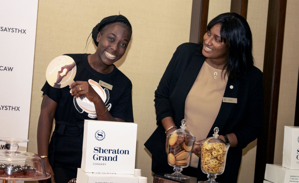 ConakrySheraton's tweet photo. Au Sheraton Grand Conakry Hôtel, nous partageons notre appréciation avec nos clients. 
Nos clients sont incroyables, c'est pourquoi ils méritent un incroyable Global Customer Appreciation Week.
#sheratongrandconakry #GCAW2021 #EmeaGCaw https://t.co/4Z3mSMcJC7