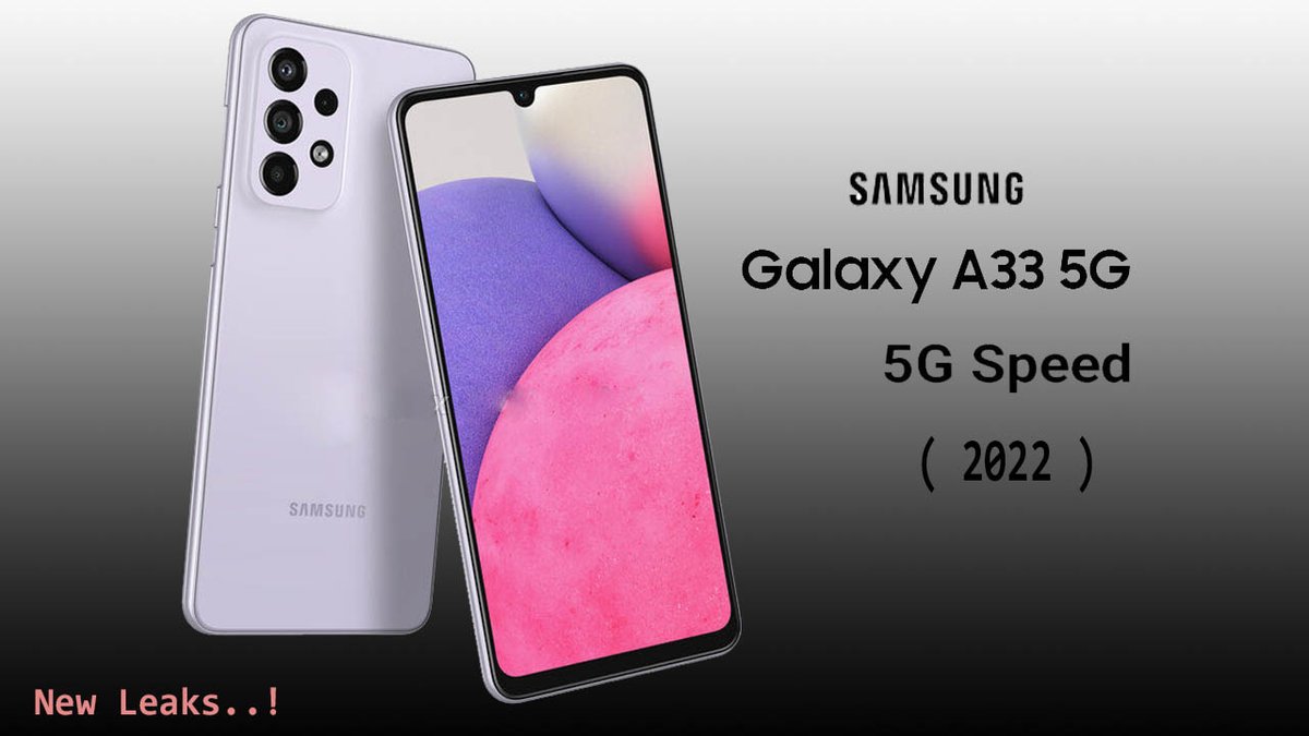 Muhamma92015292's tweet photo. Samsung Galaxy A33 5G (2022)-Exclusive renders show design colour option... https://t.co/WT5w1QSWqH via @YouTube https://t.co/yD2LAWapRo