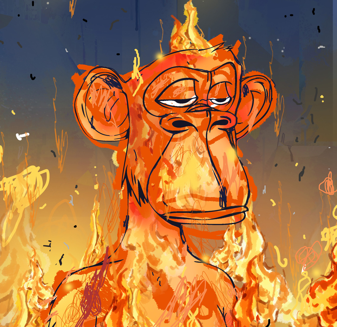 ZamArtist's tweet photo. Derivative Ape 027 (On Fire)
@ApeDao @ApeDAORemix @BoredApeYC @yugalabs @NinoSip
#BoredApe #BAYC #ApeDAO #aApeRemix #ApeDerivative https://t.co/WpQF7IKWmi