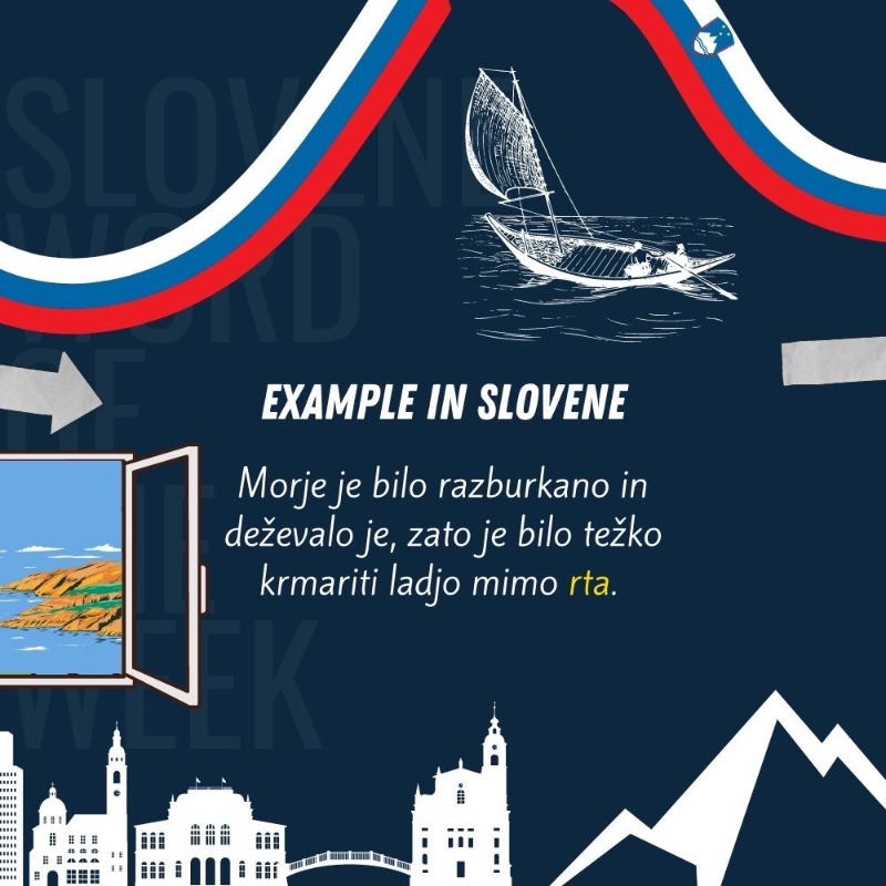 EUInterpreters's tweet photo. #Rt is our #SloveneWordOfTheWeek - a small word for something that can be large enough to divide an ocean! 🌊🗺️
Swipe 👉 to discover what it means and join us each Monday to learn a new word in Slovenian! 😄
@EKvSloveniji @EU2021SI