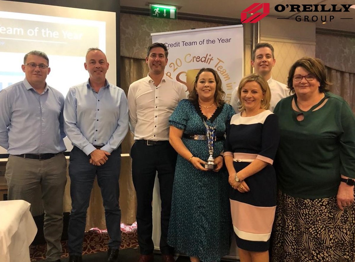 ConcreteOReilly's tweet photo. Congratulations to our Group Credit Control team on winning the ‘Domestic Credit Team of The Year 2021” at the Irish Credit Team Awards held in the Red Cow Hotel last Friday.
Well done everyone!
#oreillygroup #creditcontrol #team #awards https://t.co/2uDKIpli8r