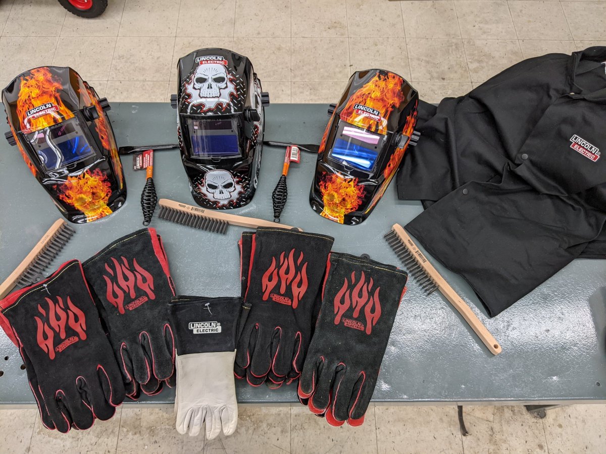 The Alpha Dogs would like to thank Jimmy Grant from Lincoln Electric for the donation of Welding supplies and safety equipment.  The team appreciates your generosity!