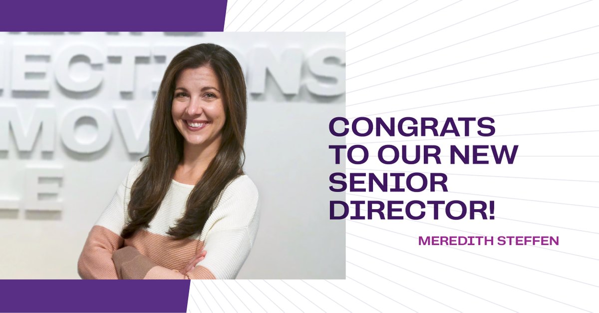 Marketwave's tweet photo. Double congratulations to Meredith Steffen and Taylor Johnson for their promotions to Senior Director! The drive, dedication and determination you both possess make our team stronger and are worthy of recognition! https://t.co/KOGlSCtA1V