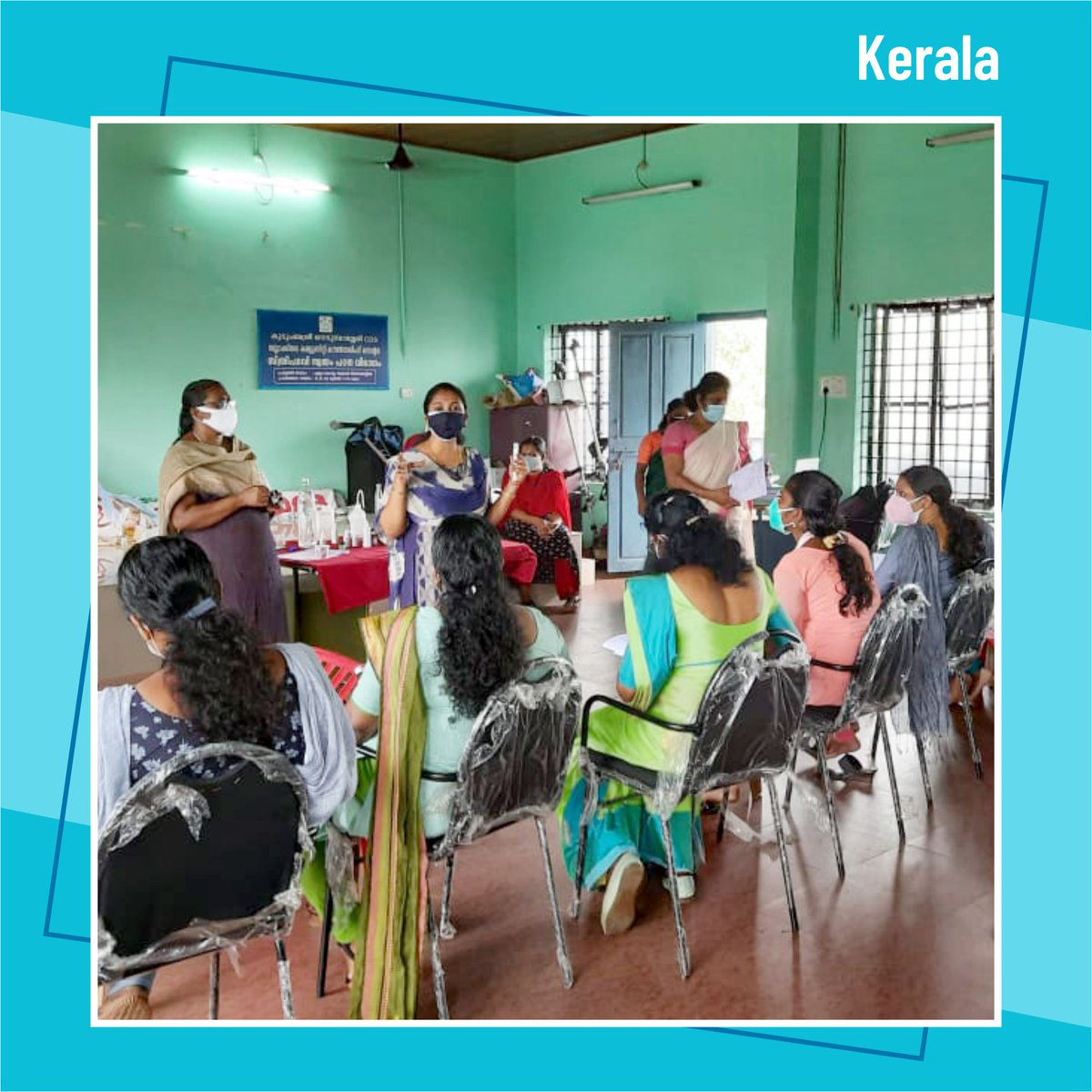 jaljeevan_'s tweet photo. Village-level trainings for local community members, especially women, are being organized in the tribal villages of #AspirationalDistrict of #Wayanad in #Kerala on water quality testing using #FieldTestKits (FTKs), undertaking sanitary inspection and uploading data regularly. https://t.co/gOIu2VdyUV