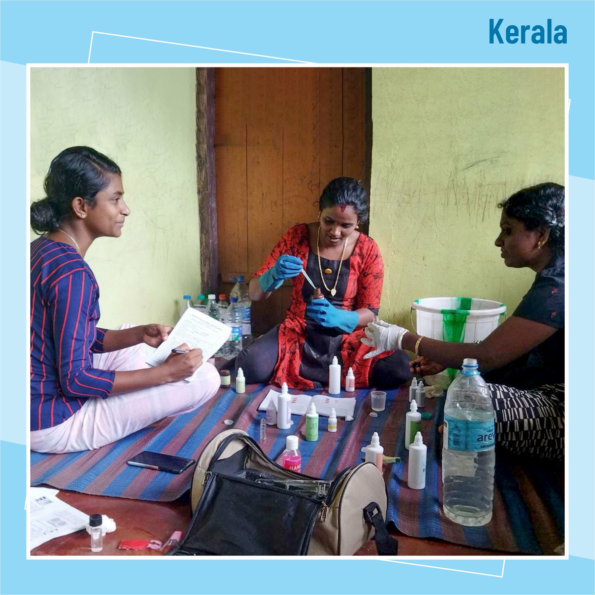 jaljeevan_'s tweet photo. Village-level trainings for local community members, especially women, are being organized in the tribal villages of #AspirationalDistrict of #Wayanad in #Kerala on water quality testing using #FieldTestKits (FTKs), undertaking sanitary inspection and uploading data regularly. https://t.co/gOIu2VdyUV