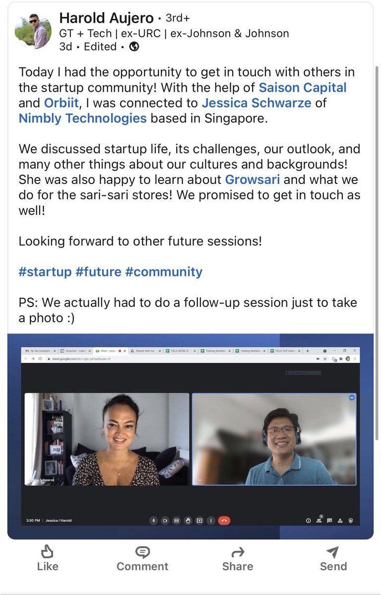 No better way to start the week than with a #matchmagic story from happy community members in Singapore! Keep the knowledge sharing and those awesome smiles up! :) #communitymatters #communityconnections