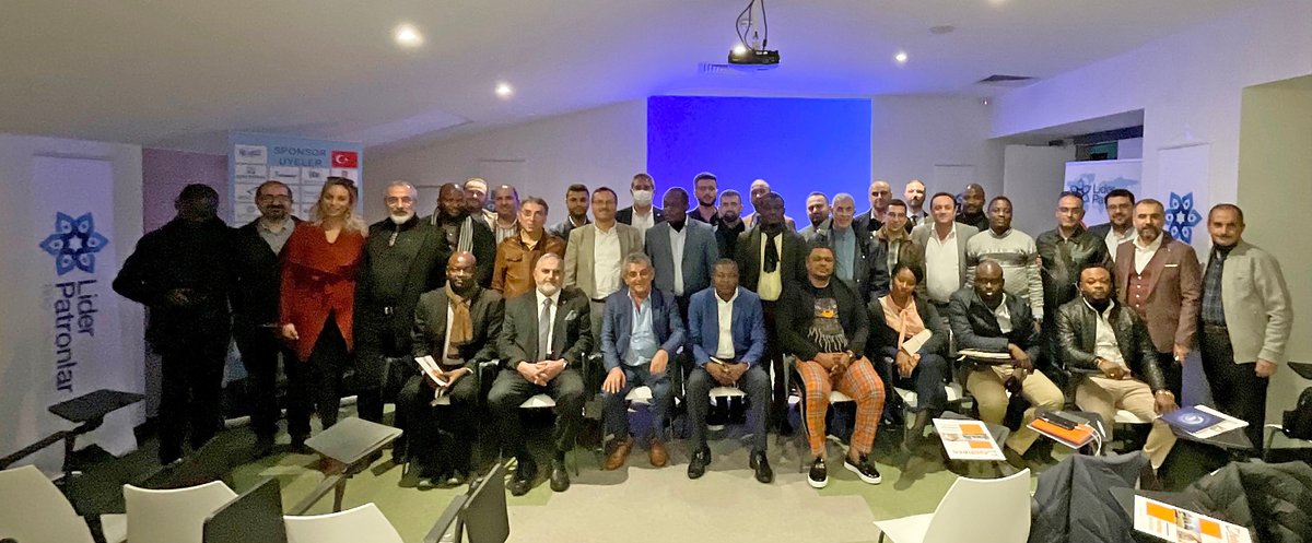 imakofset's tweet photo. İMAK’TA AFRİKA İŞ ZİRVESİ YAPILDI
11 Kasım Perşembe akşamı Lider Patronlar üyesi İMAK konferans salonunda gerçekleşen toplantı çok verimli geçti.
Demokratik Kongo Cumhurbaşkanı Danışmanı da  Lider Patronlar Birliği'ni davet edeceklerini ve mutluluk duyacaklarını belirttiler. https://t.co/fMqfWfnb6z