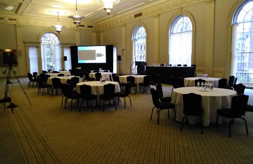 Good morning from NYC.  Many thanks to the staff here at The Union League Club.  Always a pleasure to work with you.
