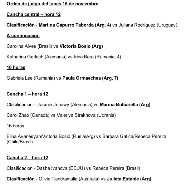 puppotenis's tweet photo. Comienza el #WTA125 #MontevideoOpen con 
@paula_ormaechea y @VictoriaBosio (main draw) y 
@titaestable @marticapurro  #Bulbarella (clasificación) https://t.co/7452Bk9KHc
