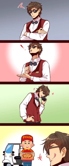 悩む巽幸太郎 