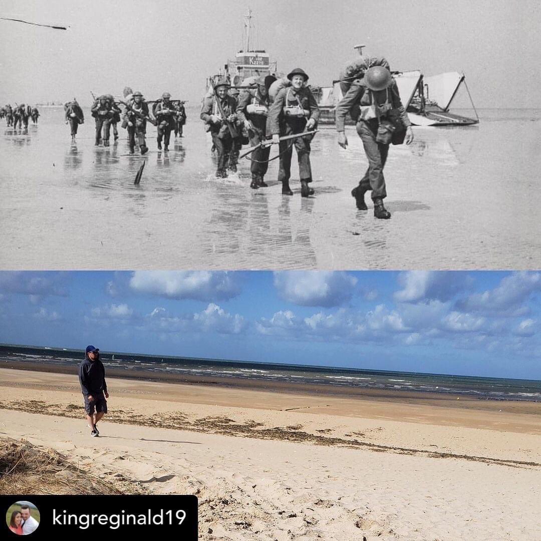 twoidiotsshow's tweet photo. @BradStCroix &amp; I chatted about our #JunoBeach experiences on Ep 144 (Link in Bio) &amp; I still get chills thinking about standing where they stood

@OTDCanMilHis is an excellent follow &amp; @JunoBeachCentre is a remarkable place, especially as a Canadian.

#TwoIdiotsPodcast https://t.co/pshC8A1SVj