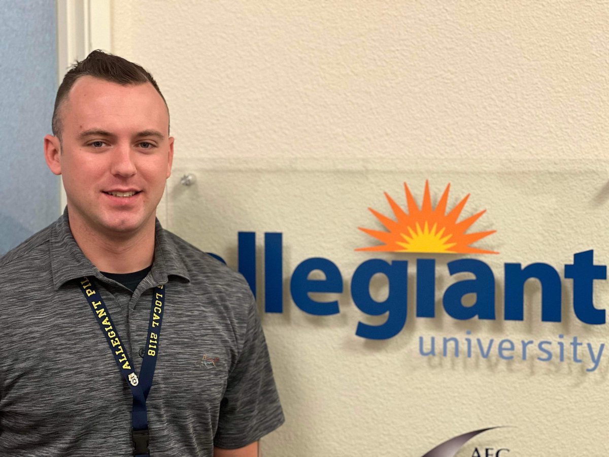 RTAG_Nation's tweet photo. Congratulations to #E2A #RTAGer Paul Flory on his new career with Allegiant
We are excited to see you in the skies!
#flyingforward #rtag #rtagnation #veteranstoairlines #veteransinaviation #flyvets #enlistedtoairlines #flyveterans #flyingveterans #airlineveterans #RTP #RIPTOA https://t.co/ibnfac5KZ4