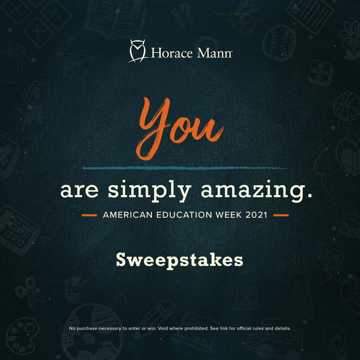 To all those who go above and beyond every day to help ensure each child receives a quality education, 
 
You are simply amazing. 

We’re giving away 10 $150 Target gift cards!

Learn more and enter here for a chance to win:
ow.ly/QMYp50GKVGM