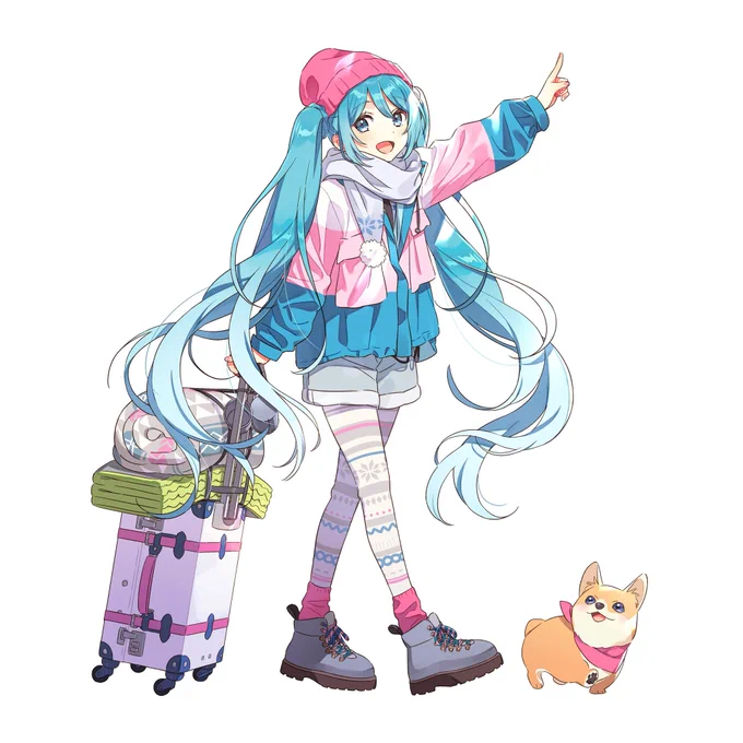 「初音ミク」×「AOZORAGEAR」のアウトドアグッズのイラストを描かせていただきました!かわいいグッズ盛りだくさんです✨
何卒よろしくお願いします! https://t.co/80qAyL2pan
#初音ミク 
