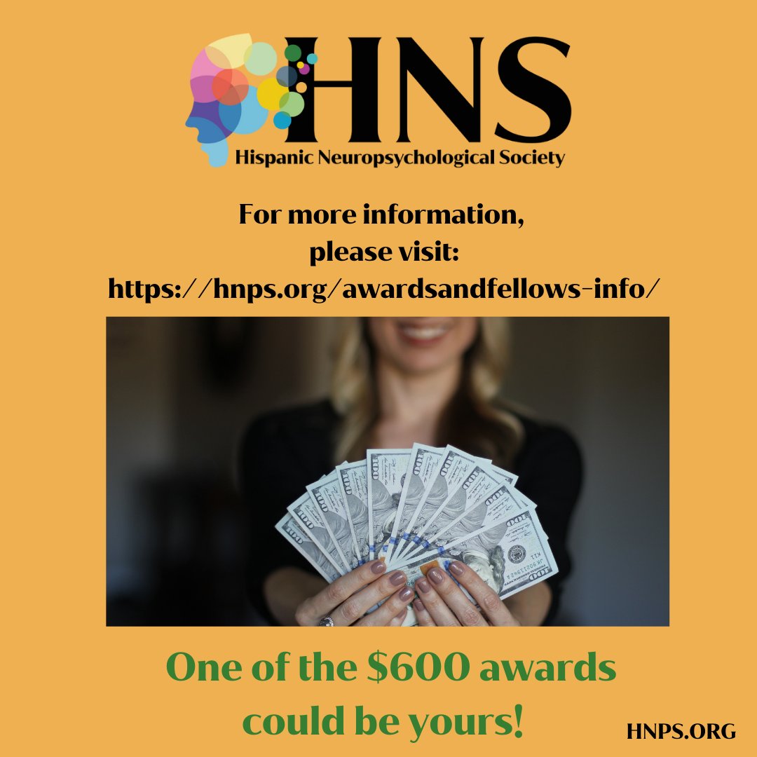 HNSneuropsych's tweet photo. Friendly Reminder: Are you applying for internship in clinical neuropsychology? Please consider applying to HNS Internship Scholarship Award. We are looking for 2 fantastic awardees: $600 each to help with expenses related to internship applications! Deadline: 12/13 https://t.co/W6s2qQxABR