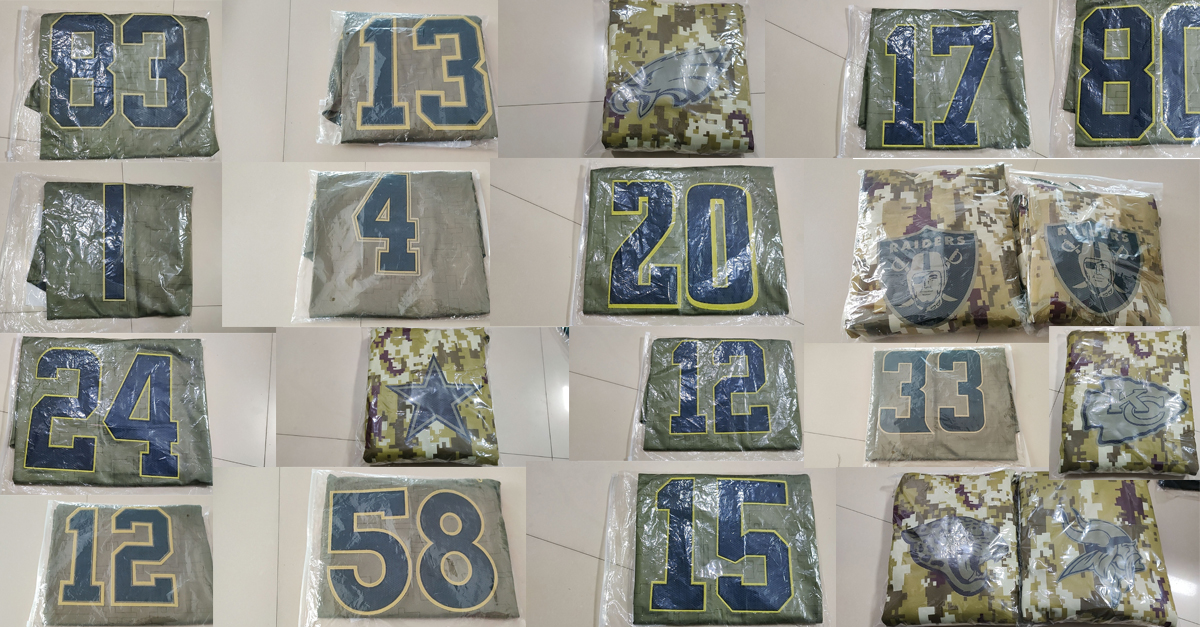 recently salute jerseys order