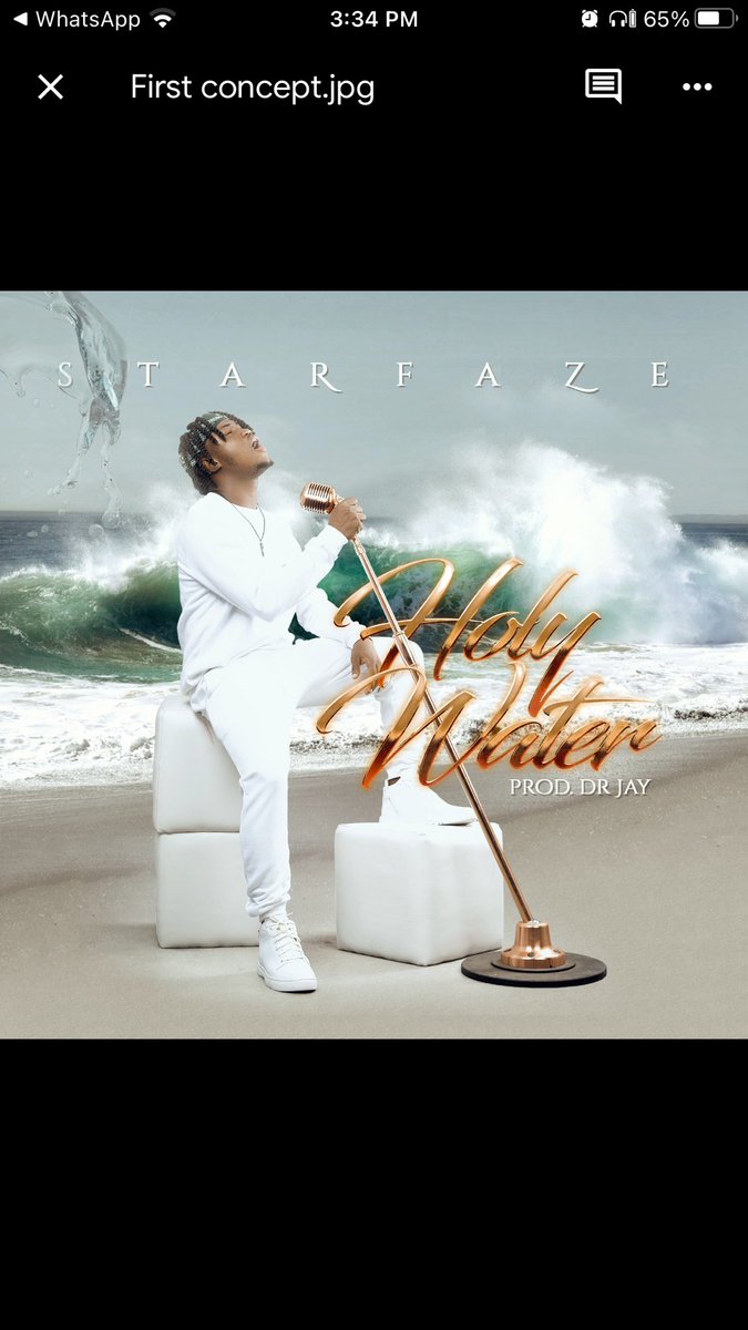 ugonnakel's tweet photo. HOLY WATER drops on the 26th Nov. By @officialstarfaze https://t.co/U52JrBvy7Z