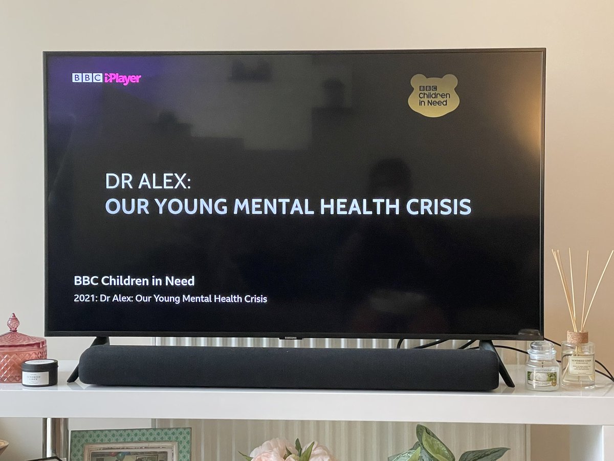 ‘Even before the pandemic, we were facing a crisis in children’s mental health, now we’ve got a crisis on a crisis’

Spending lunchtime catching up on #DrAlexGeorge’s new @BBCCiN doc on young people’s #MentalHealth