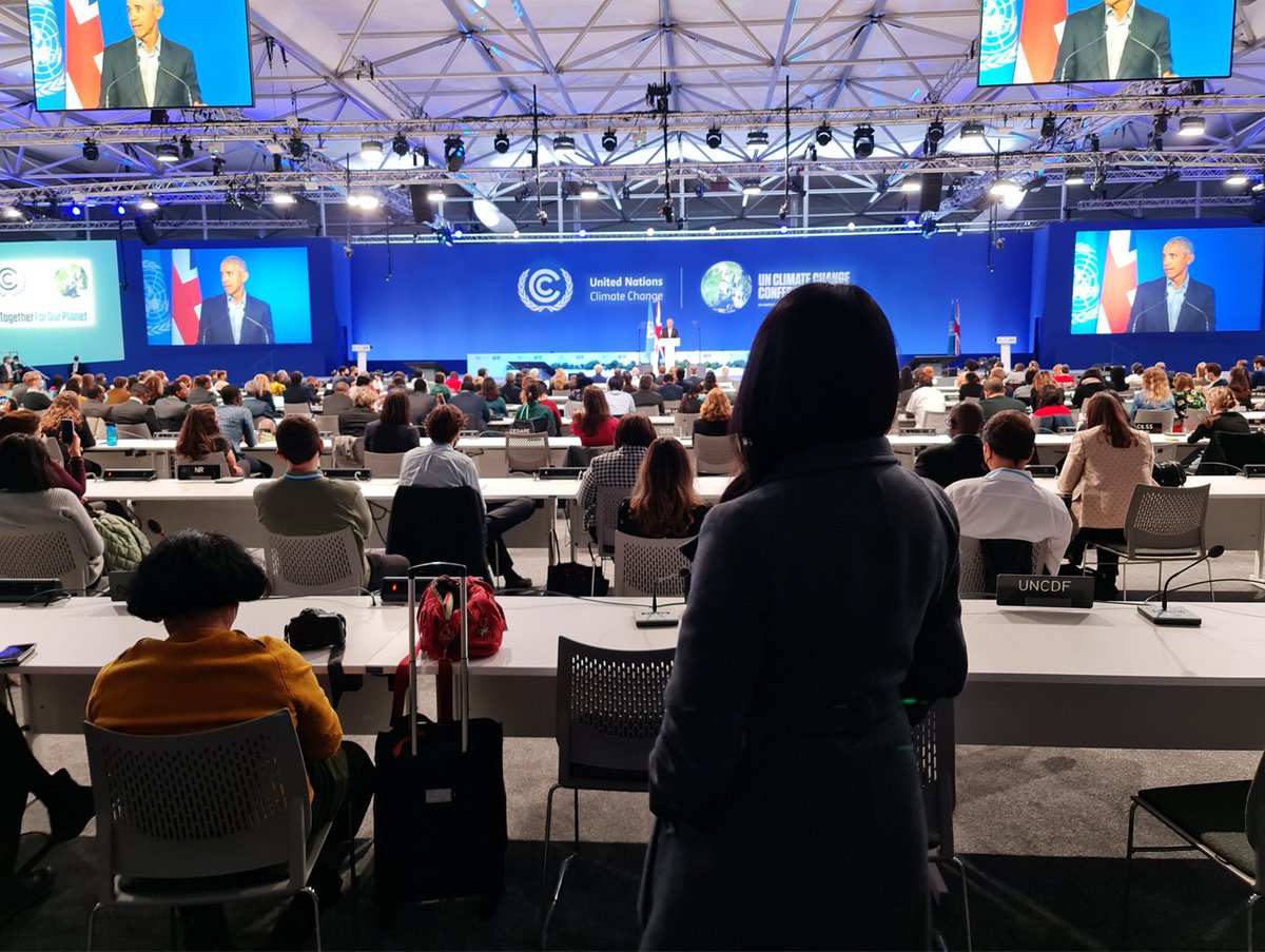 nadja_yang's tweet image. The #GlasgowClimatePact has been agreed upon and the #ParisRulebook can finally be fully implemented. We have moved forward but we need to be even faster to ensure a livable future. One is clear: We must #ActNow.
Thanks to the UN team and the UK government for hosting the @COP26!