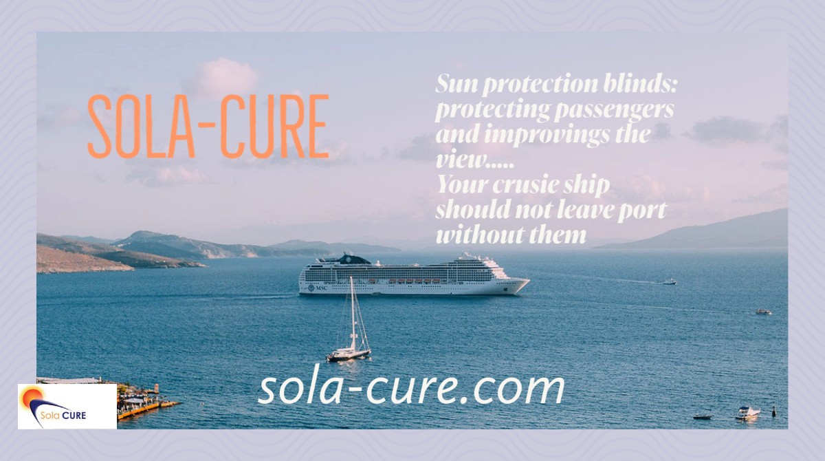SolaCure's tweet photo. Marine blinds make for a more pleasant journey for passengers on a cruise ship by keeping cabins cool and improving the view without the glare, plus, protecting against harmful UV rays.
https://t.co/hTvoeiAoOq https://t.co/MRoNXiSh10