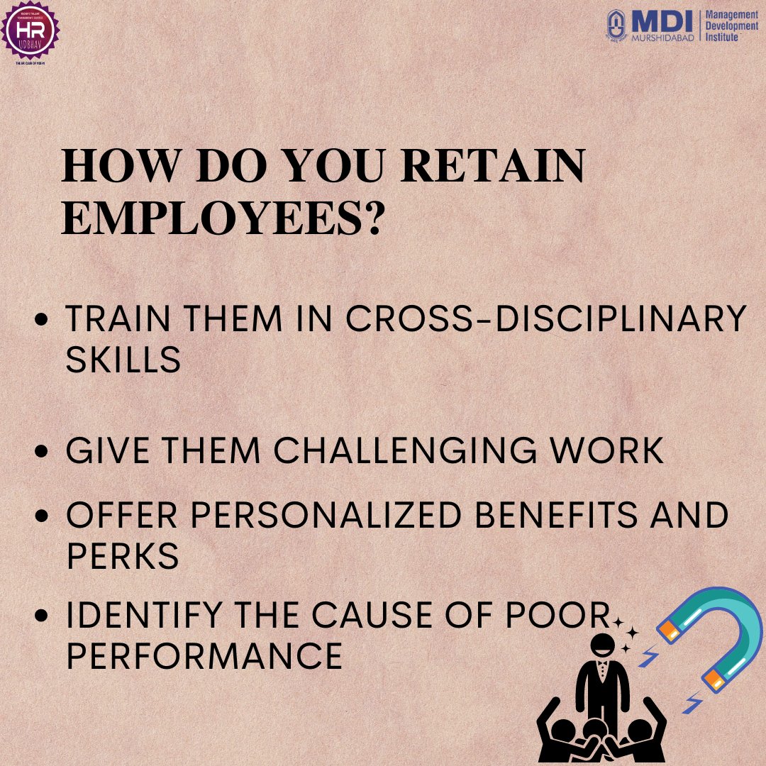 hrudbhav's tweet photo. Employees forms the core of any business. To be competitive organization focuses on retaining their employees to minimize cost and maximize productivity.

#recuritment #hiring #employeeretention #hr #employee #worklpaceculture #management #mdi https://t.co/fhwOHH1zBJ