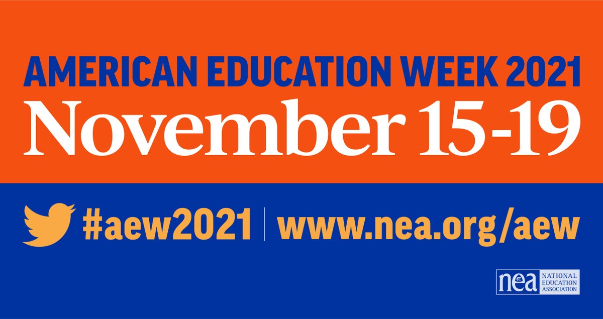 Thank you to all educators and staff who work so hard for our students and public schools! #nced #aew2021