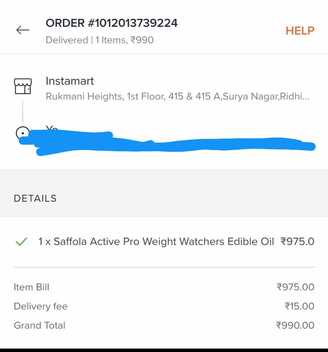Krishna_Ludhani's tweet photo. Pathetic customer care service @swiggy_in @SwiggyInstamart 
It's been more than an hour and they can't provide the resolution to my problem.
Chat customer care executive are taking all day long to reply.
Received order of different customer
Please help ASAP
I'm already exhausted https://t.co/UOgmlqLBZh