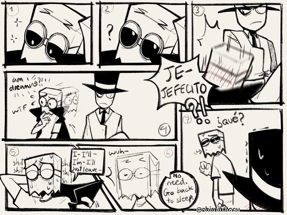 shiroirotasu's tweet image. Paperhat (๑˃̵ᴗ˂̵)
#paperhat #villainous #DrFlug #BlackHat