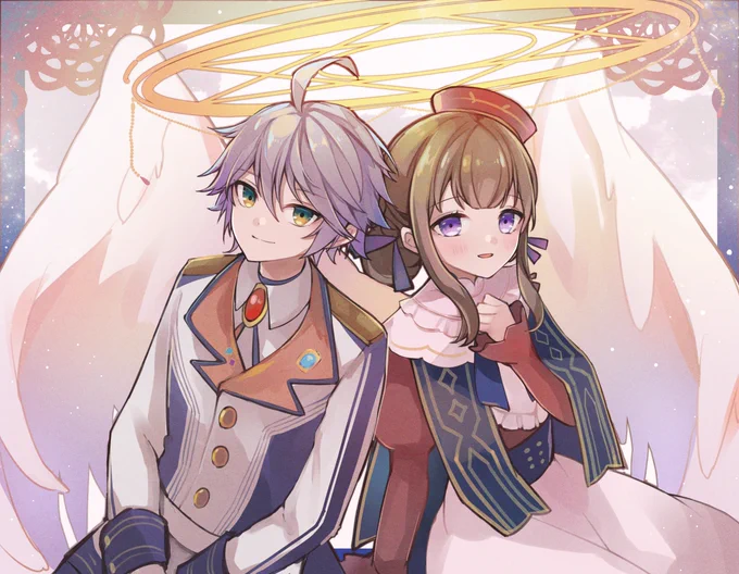 メルストらくがき No.370
リクエストよりリトニエルちゃんとエヴラースくんになります〜✨ 